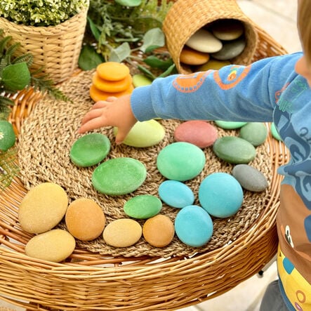 Yellow Door Nature Sorting Stones Set 36pc  hi\-res